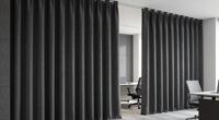top office soundproof curtains