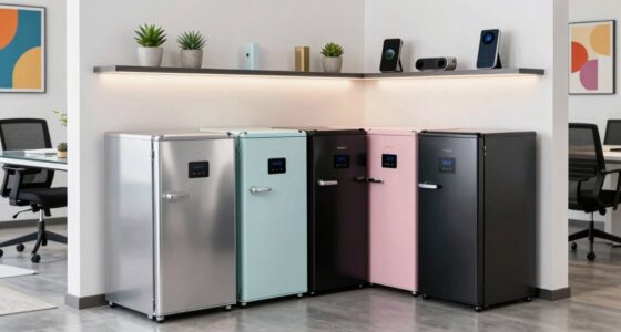 top office studio mini fridges