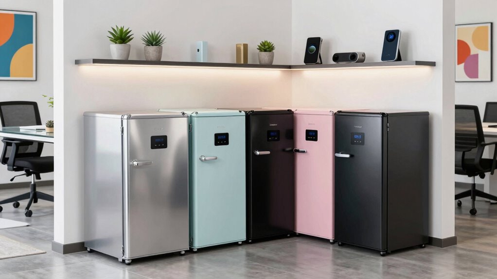 top office studio mini fridges