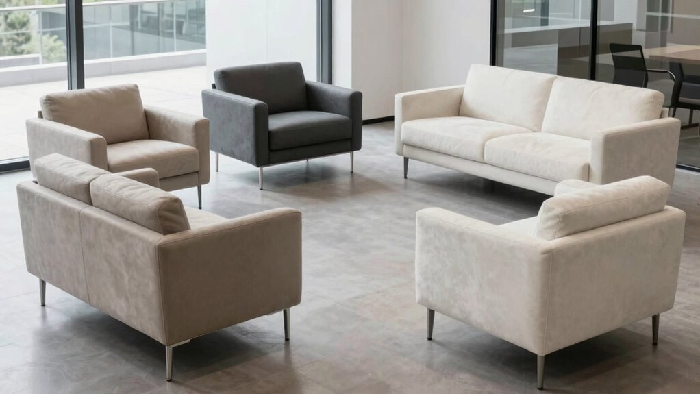 top office waiting sofas