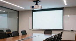 training room projector features