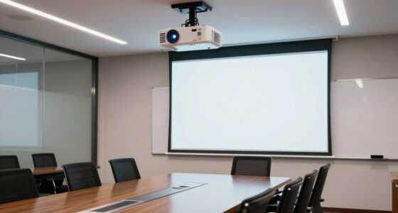 training room projector features