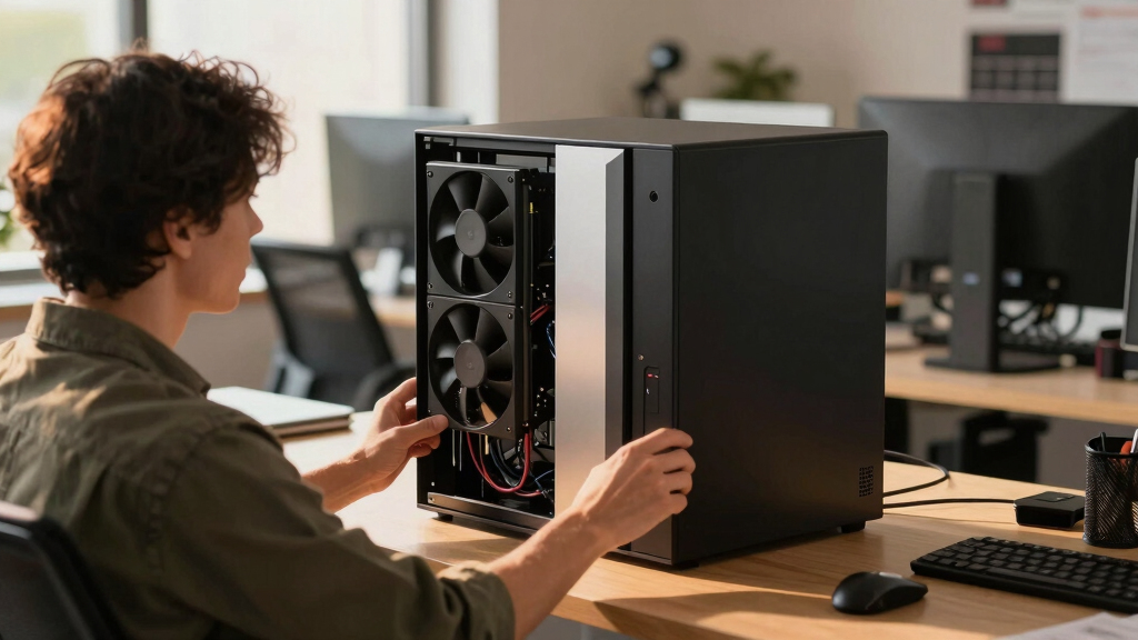 How to Reduce Heat and Noise in a High-Power AI Workstation