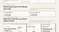 Pre-Call Memory Cards: A New Tool For Relationship-Driven Sales Strategies