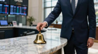 Trump rings Wall Street's opening bells as he ties his presidency to stock market gains
