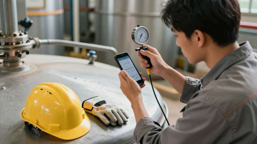 Industrial Facility Upgrades: Phone-Photo Gauge Reading Adoption