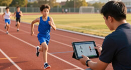 Form Assessment For Young Athletes: Comparing Against Pro Benchmarks