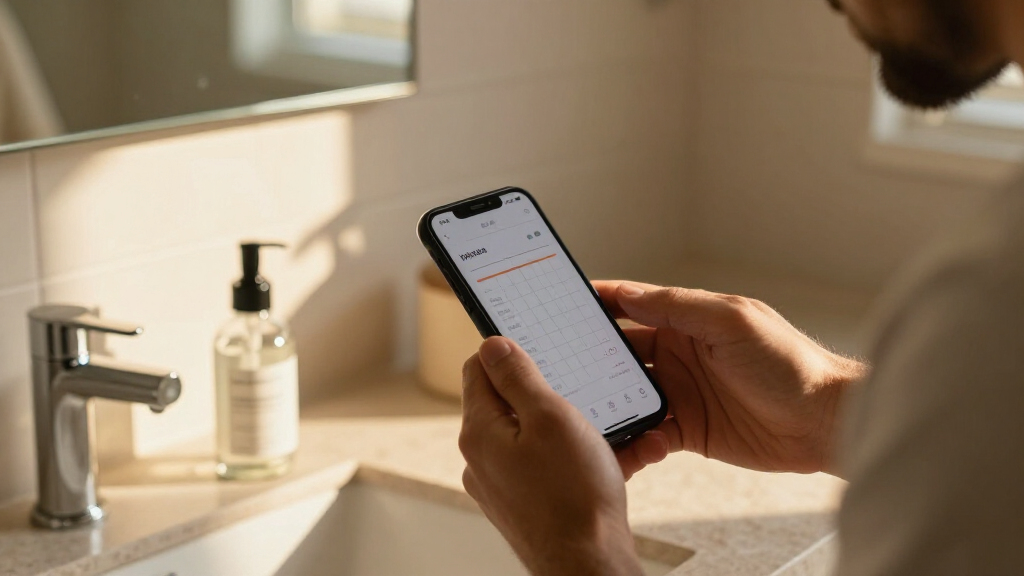 Men's Grooming App Tracks Skincare Habits And Personal Progress
